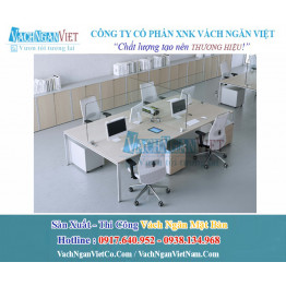 Vách ngăn mặt bàn tạm thời chống dịch